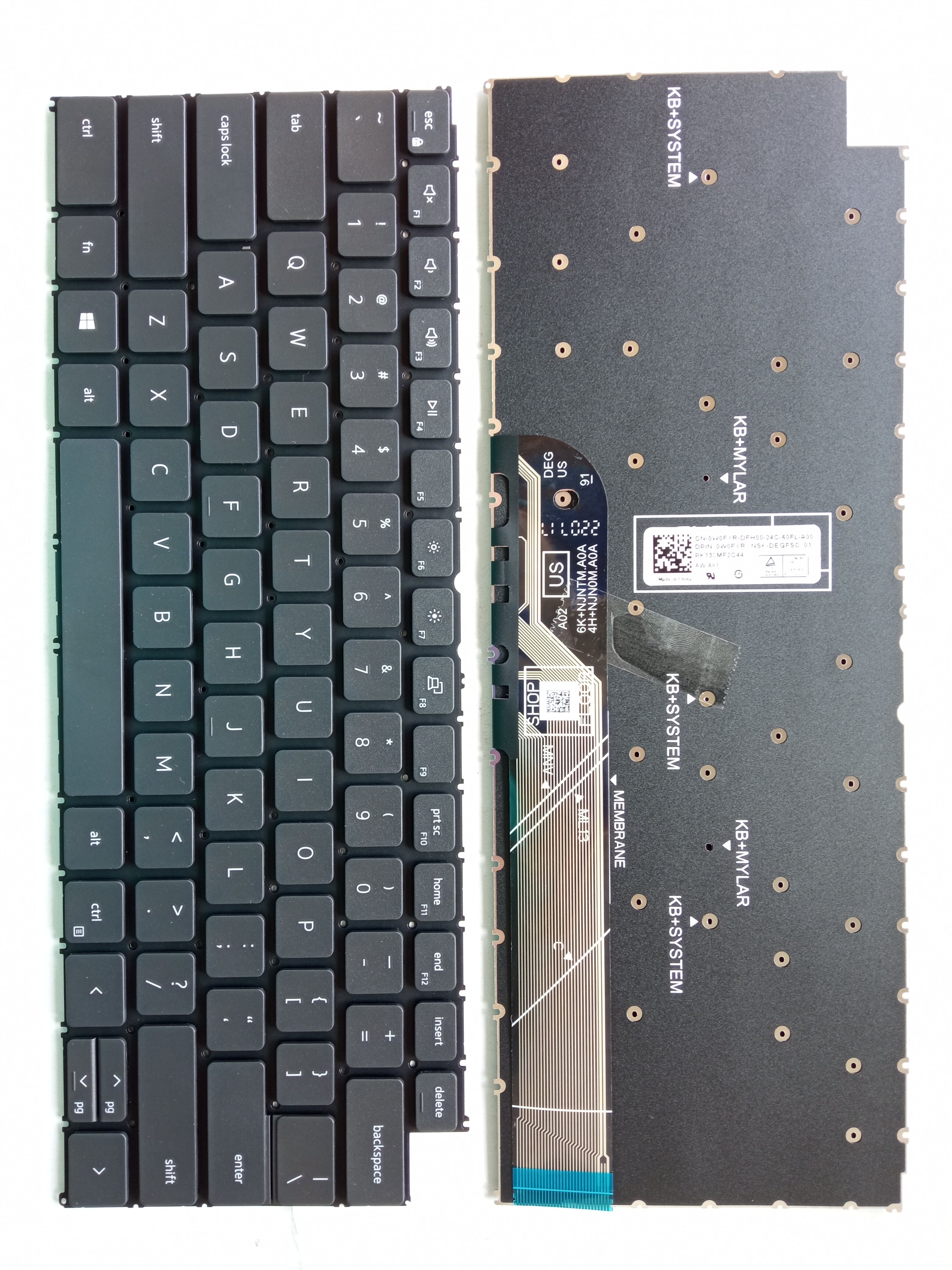 Picture of New Replacement Laptop Keyboard For DELL 3411/3415/P144G/Latitude 3420 5410 5418 BLACK US Layout